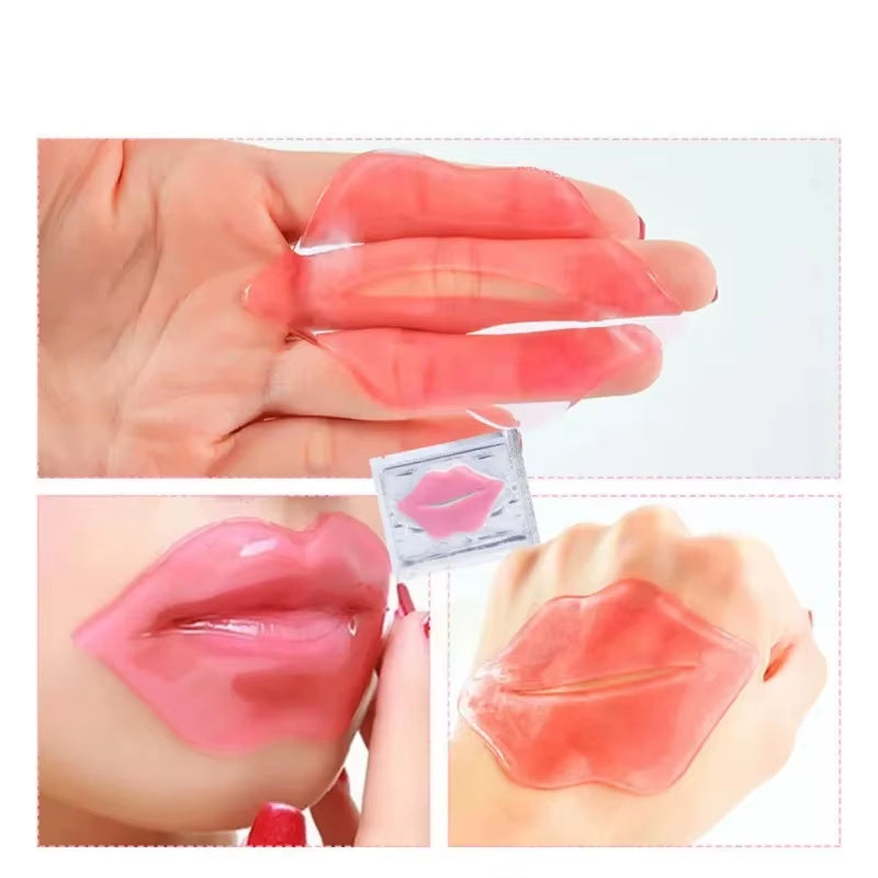 Mascarilla Hidratante De Colágeno, 10 Piezas, Reafirmante, Nutritiva, Belleza, Cuidado De Los Labios, Parches Labiales, Almohadi