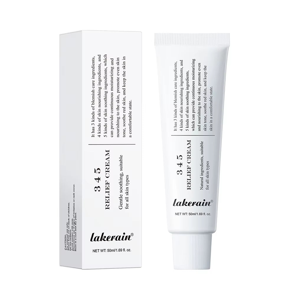345 Relief Cream Moisturizing Blemishes Nourish the Skin and Provide Soothing Care Resulting in a Well-Rounded Skincare Solution