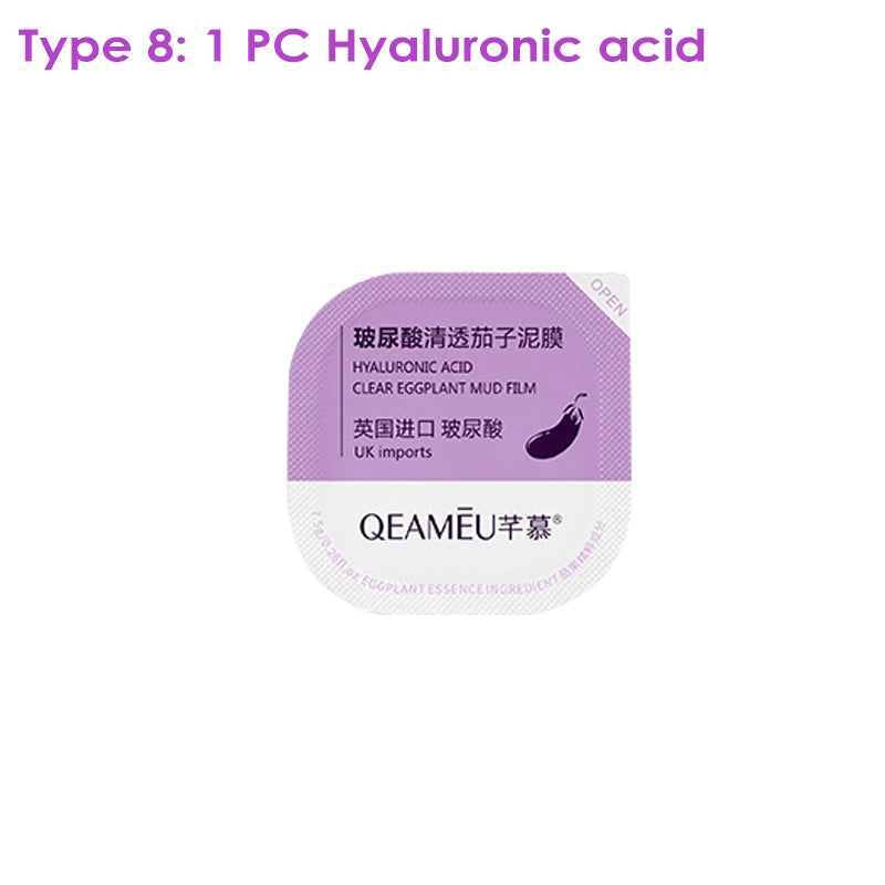 Bioaqua Mud Facial Mask Cleansing Centella Moisturizing Mask Oil-Control Acne Relief Smear Face Mask Boxed Face Skin Care