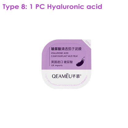 Bioaqua Mud Facial Mask Cleansing Centella Moisturizing Mask Oil-Control Acne Relief Smear Face Mask Boxed Face Skin Care